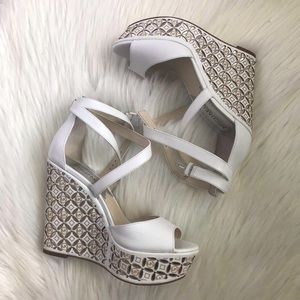 Michael Kors ankle wedge